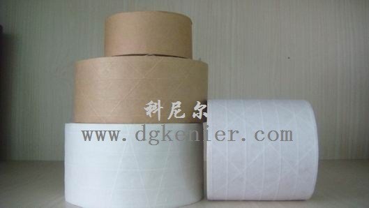 供应牛皮纸胶带 夹筋牛皮纸胶带 白色牛皮纸胶带 湿水牛皮纸胶带 印刷牛皮纸胶带